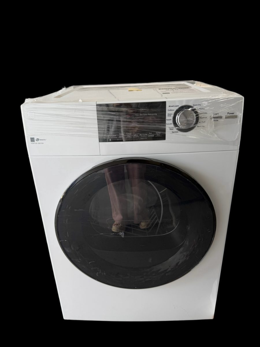 GE GE 24” front load dryer and washer GFD14JS*N - View 2