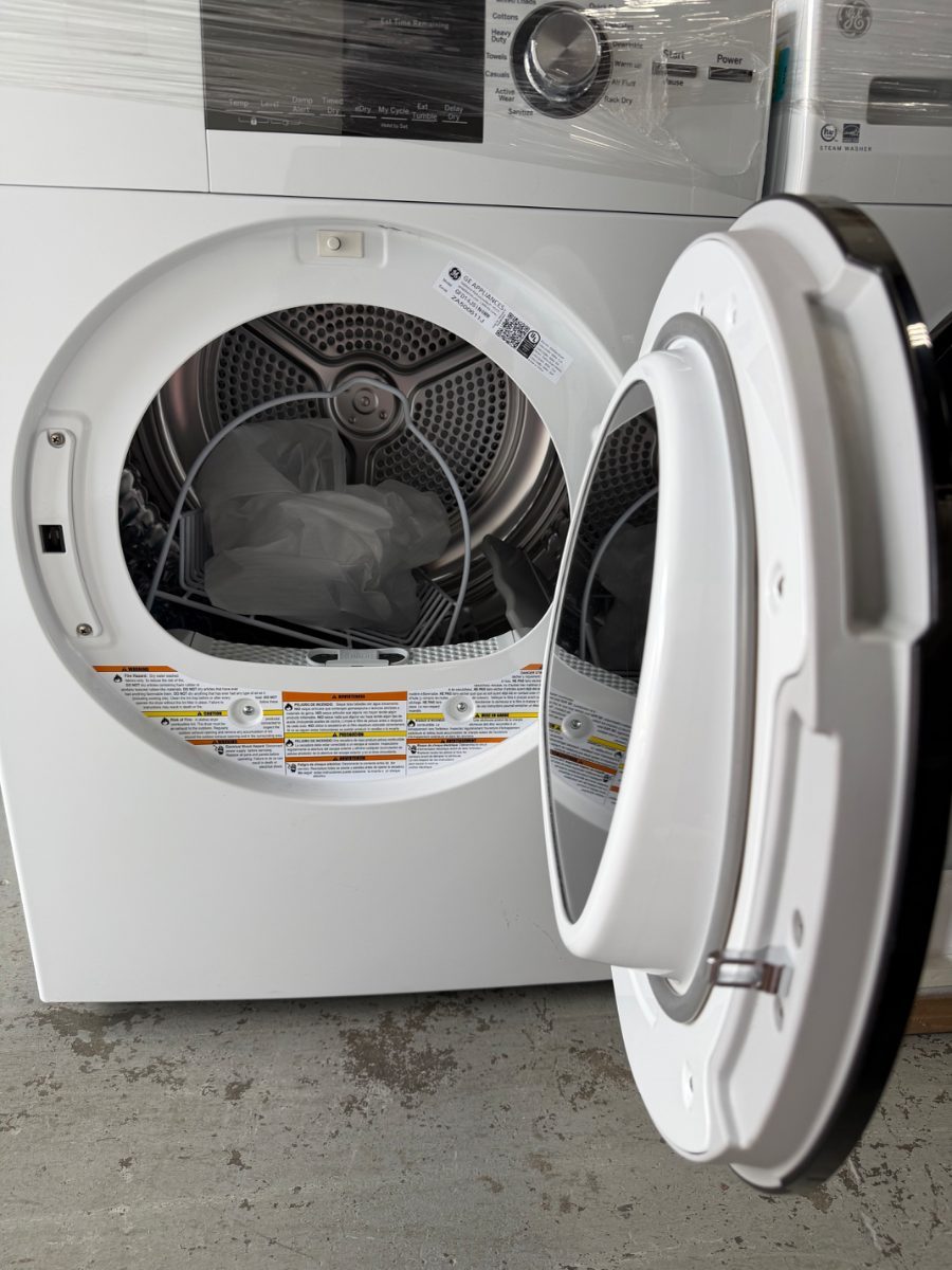 GE GE 24” front load dryer and washer GFD14JS*N - View 4