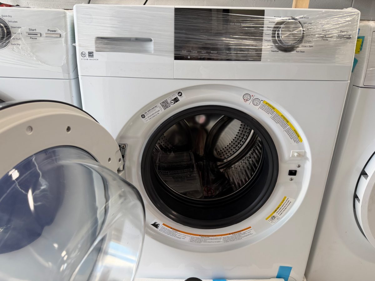 GE GE 24” front load dryer and washer GFD14JS*N - View 10