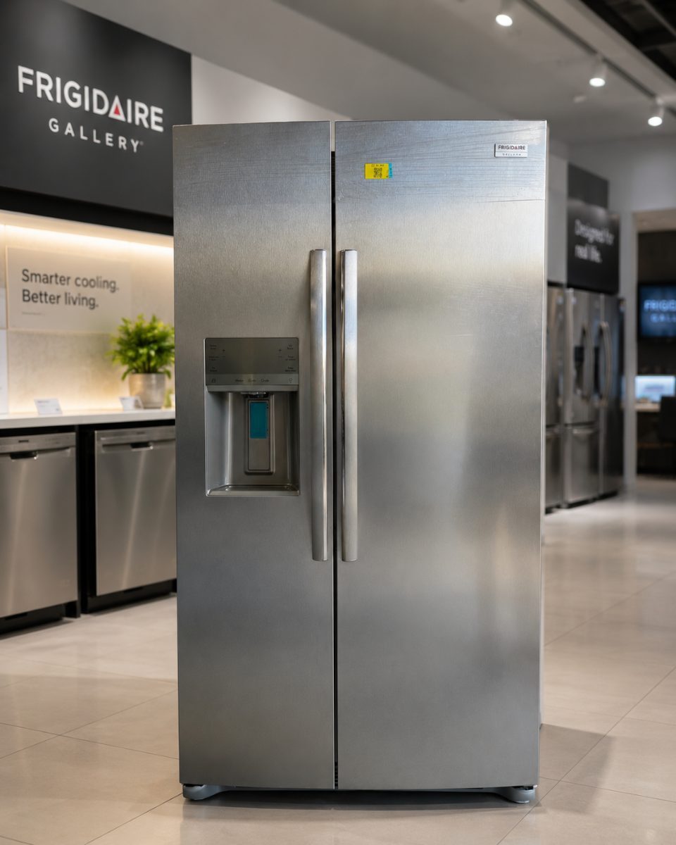 Frigidaire Open Box Frigidaire Gallery side-by-side refrigerator stainless steel grss2652afh