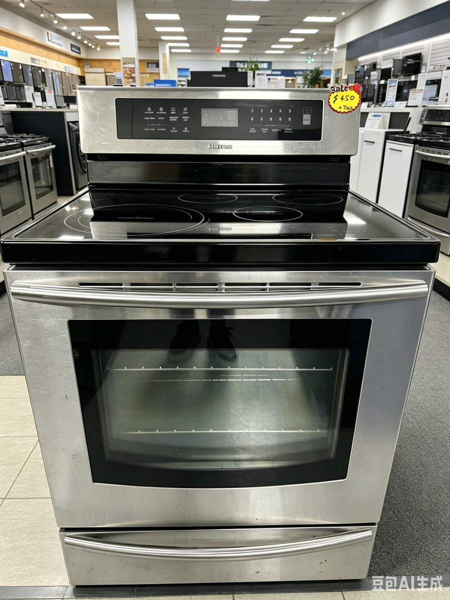 Samsung Samsung 30” Induction Range FTQ307NWGX