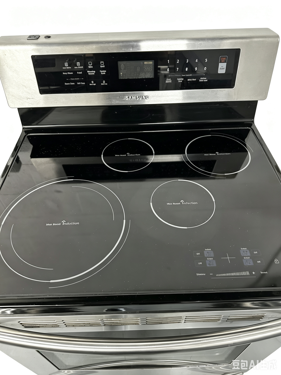 Samsung Samsung 30” Induction Range FTQ307NWGX - View 4