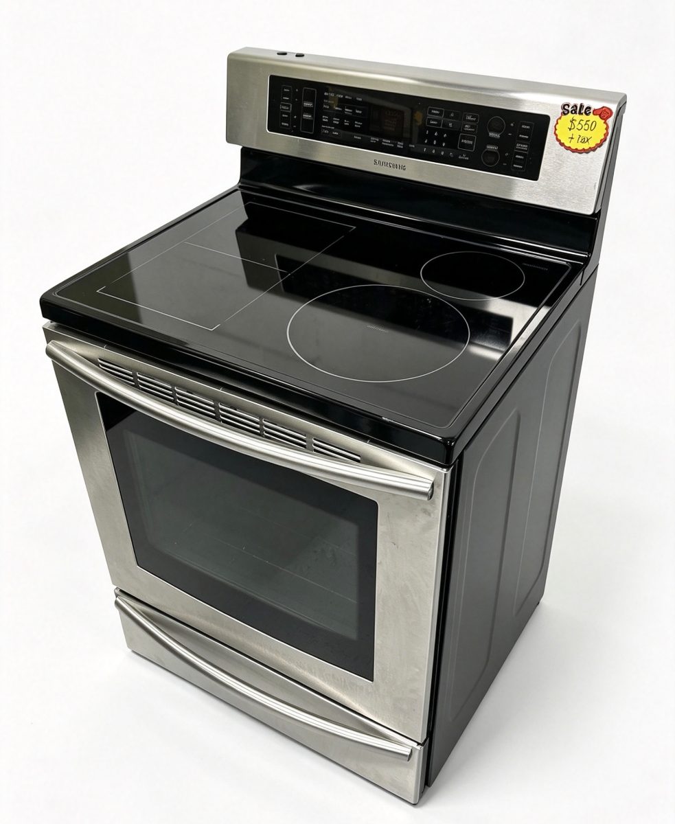 Samsung Samsung 30” Induction Range NE599N1PBSR - View 2