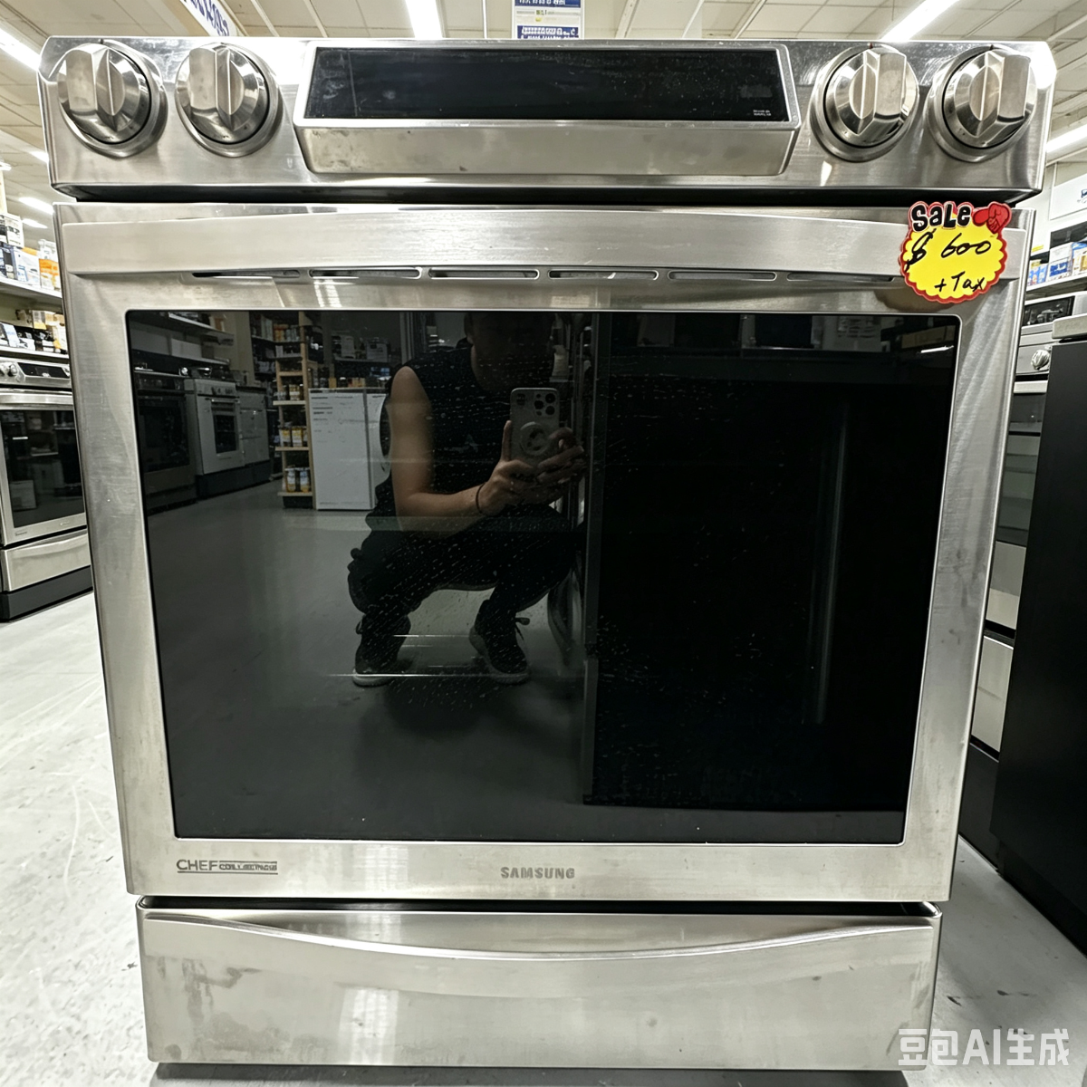 Samsung Samsung premium 5.8 cu. ft. Electric Range NE58H9970WS/AC