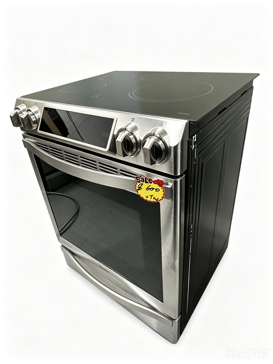 Samsung Samsung premium 5.8 cu. ft. Electric Range NE58H9970WS/AC - View 4