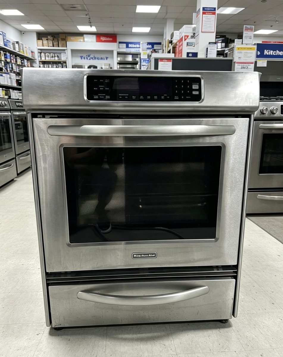 KitchenAid KitchenAid stainless steel slide-in electric range YKESS908SS03