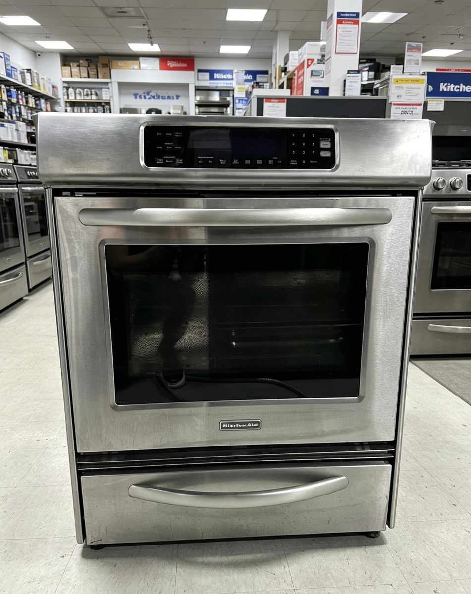KitchenAid KitchenAid stainless steel slide-in electric range YKESS908SS03