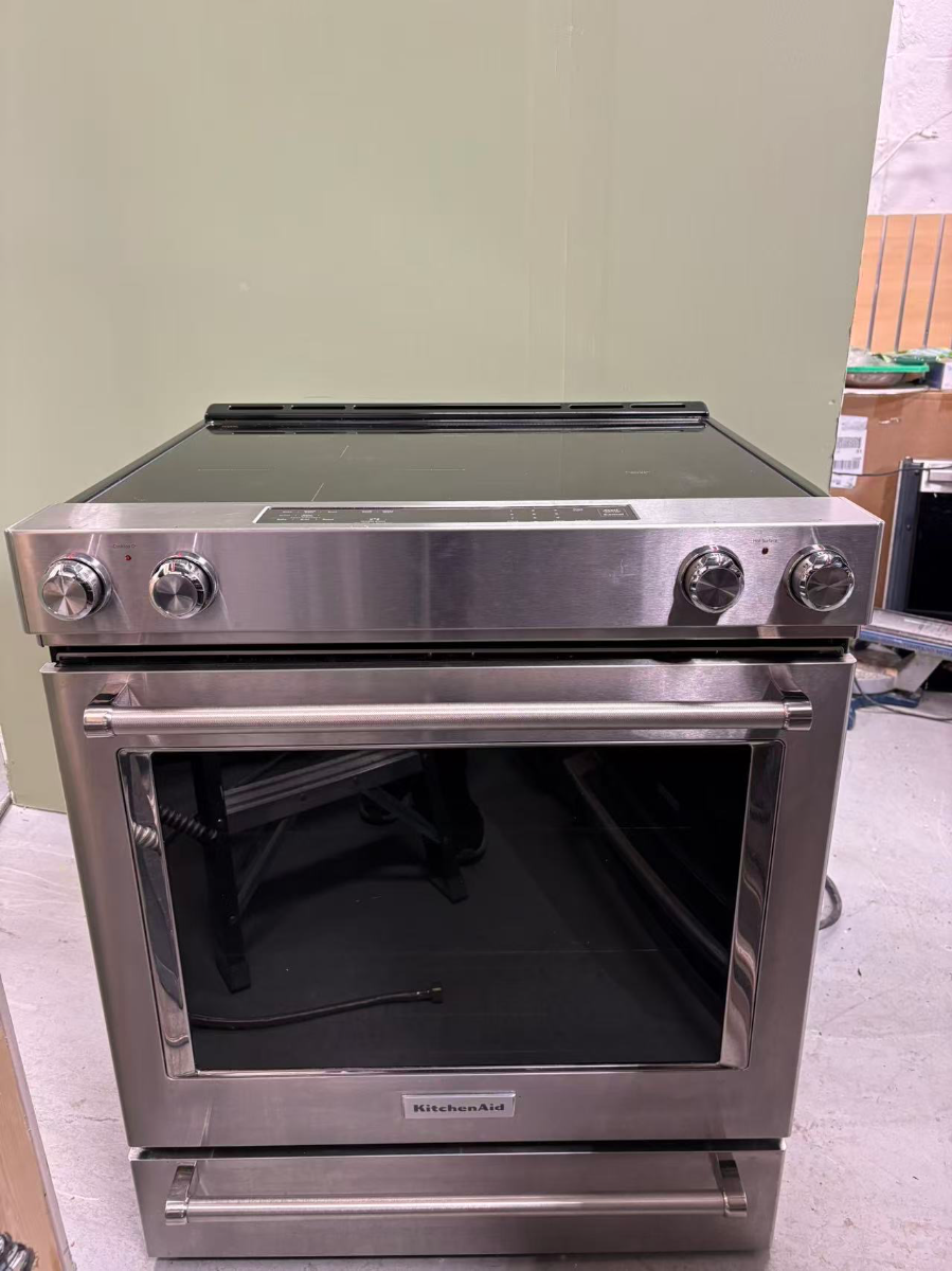 KitchenAid KitchenAid 30” Electric Convection Range - Stainless Steel YJSEG700ESS3 - View 2