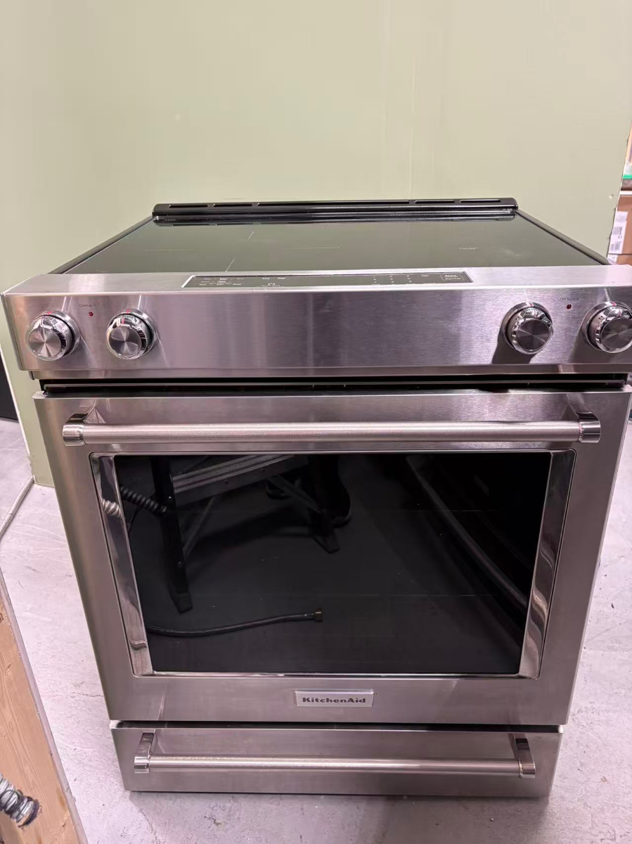 KitchenAid KitchenAid 30” Electric Convection Range - Stainless Steel YJSEG700ESS3 - View 6