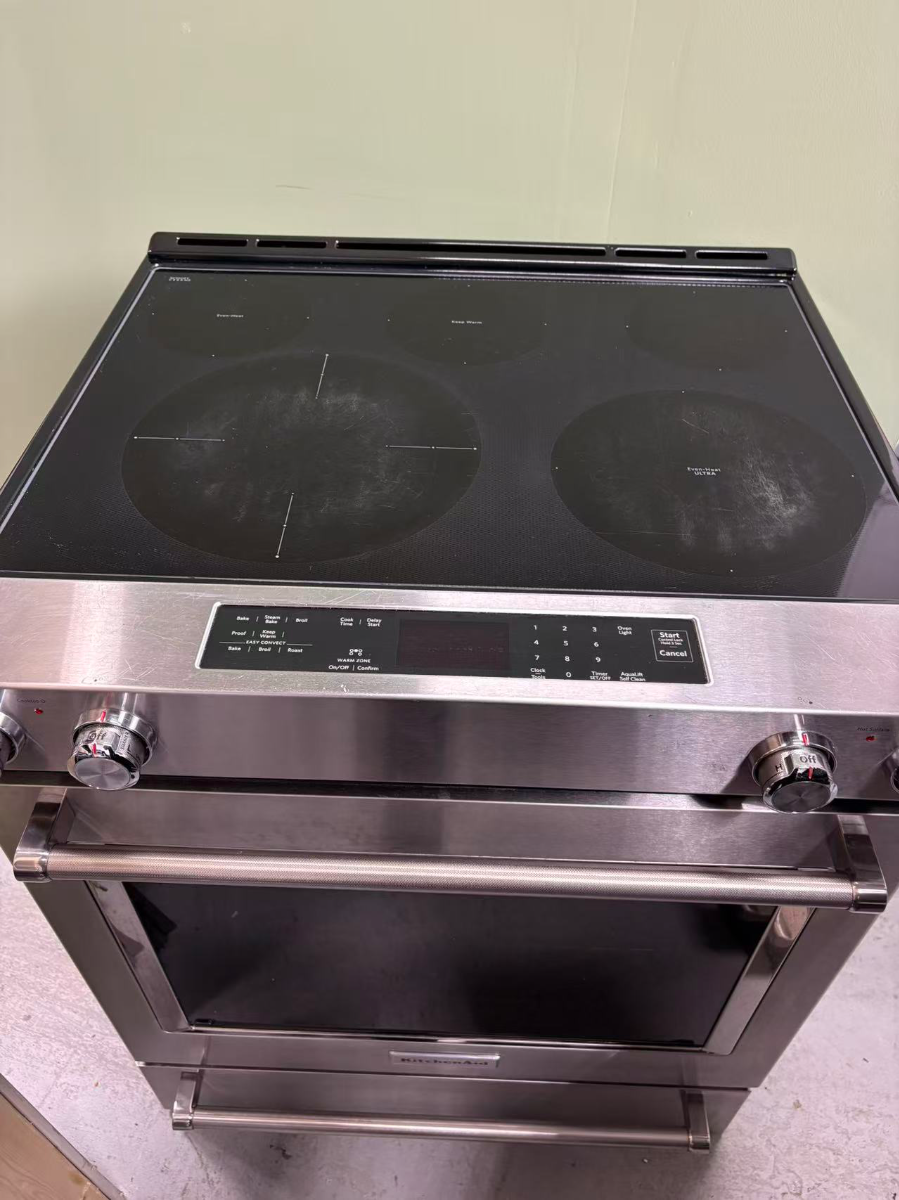KitchenAid KitchenAid 30” Electric Convection Range - Stainless Steel YJSEG700ESS3 - View 8