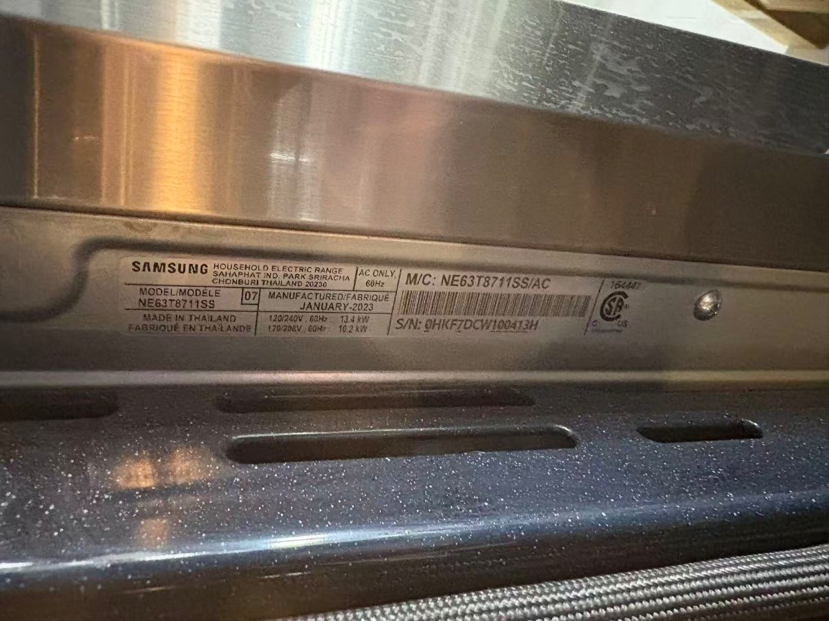 Samsung 30”Samsung Slide-In Electric Range – Air Fry – Smart Wi-Fi – 2023 Model NE63T8711SS/AC - View 3