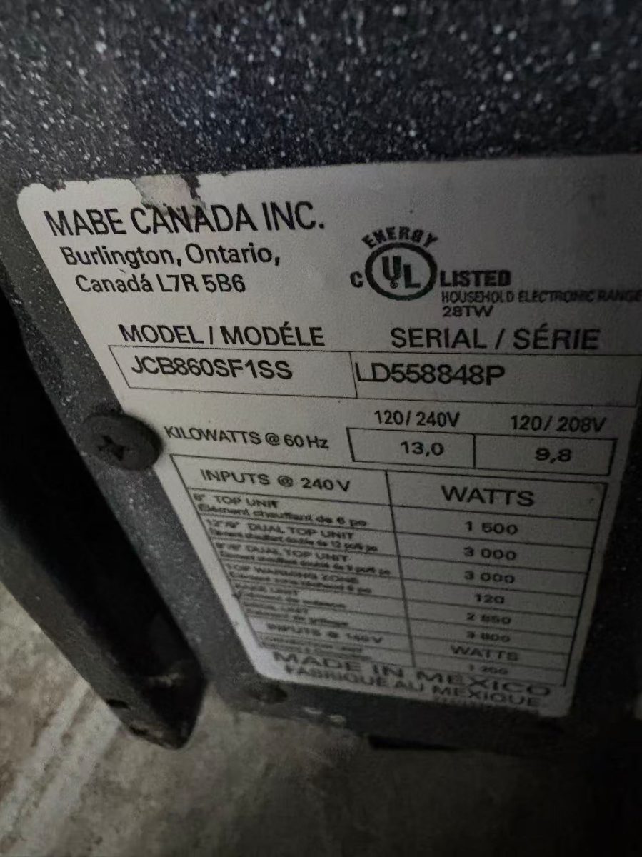 GE GE 30” Electric Range JCB860SF1SS - View 5