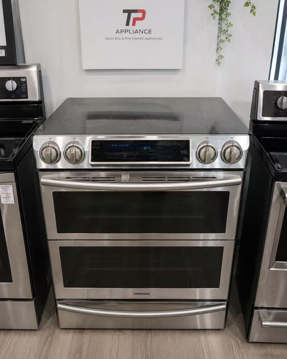 Samsung Samsung Flex Duo Double Oven Electric Range – Stainless Steel NE58K9850WS/AC