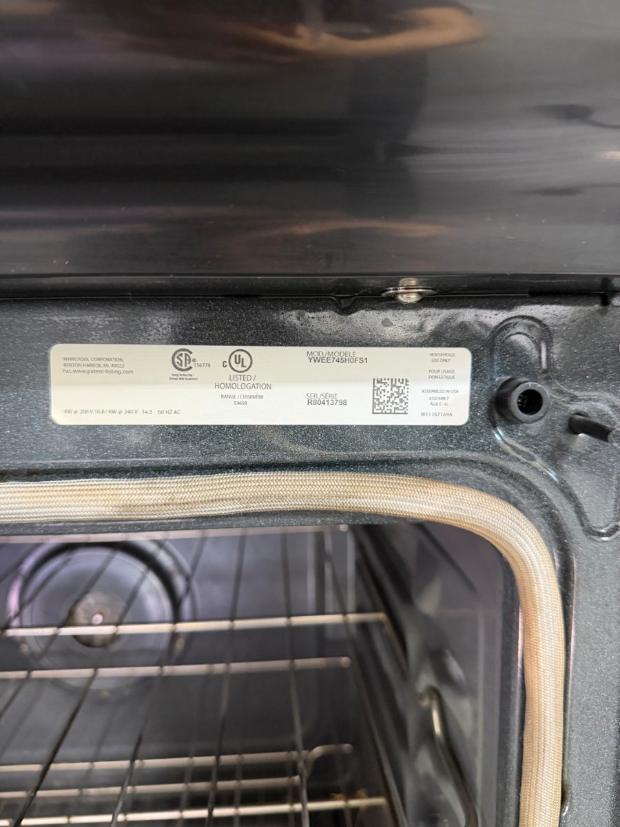 Whirlpool Whirlpool Electric Stove YWEE747H0FS1 - View 9