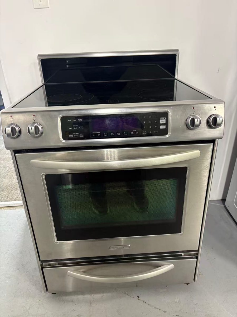 KitchenAid KitchenAid 30” Electric Convection Range – Model YKERS807SS02 YKERS807SS02 - View 2