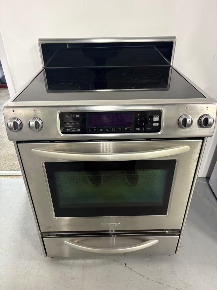 KitchenAid KitchenAid 30” Electric Convection Range – Model YKERS807SS02 YKERS807SS02 - View 3