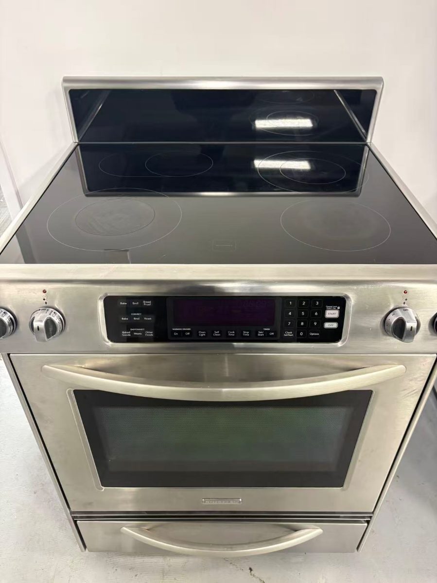 KitchenAid KitchenAid 30” Electric Convection Range – Model YKERS807SS02 YKERS807SS02 - View 7