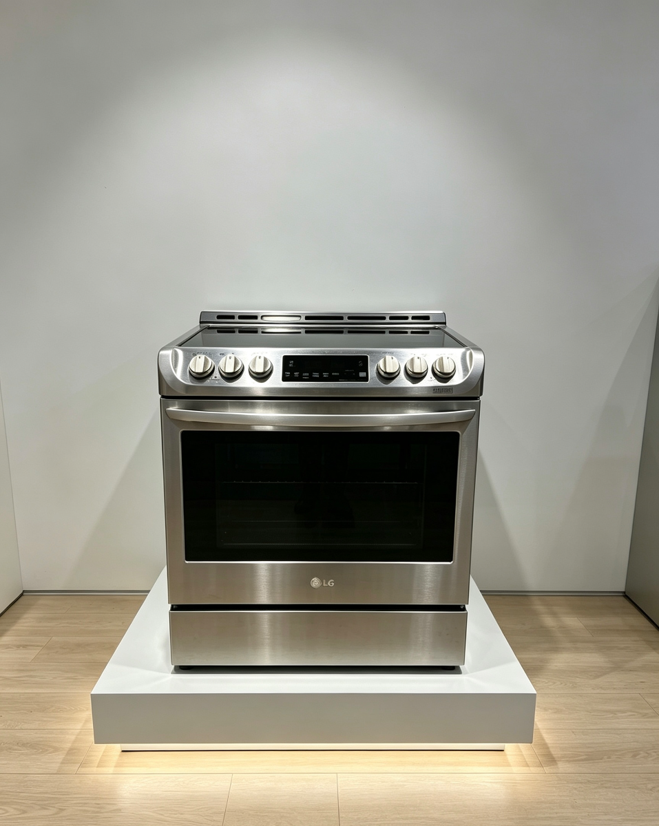 LG 30”LG Stainless Steel Electric Range LSE5613ST/00 - View 2