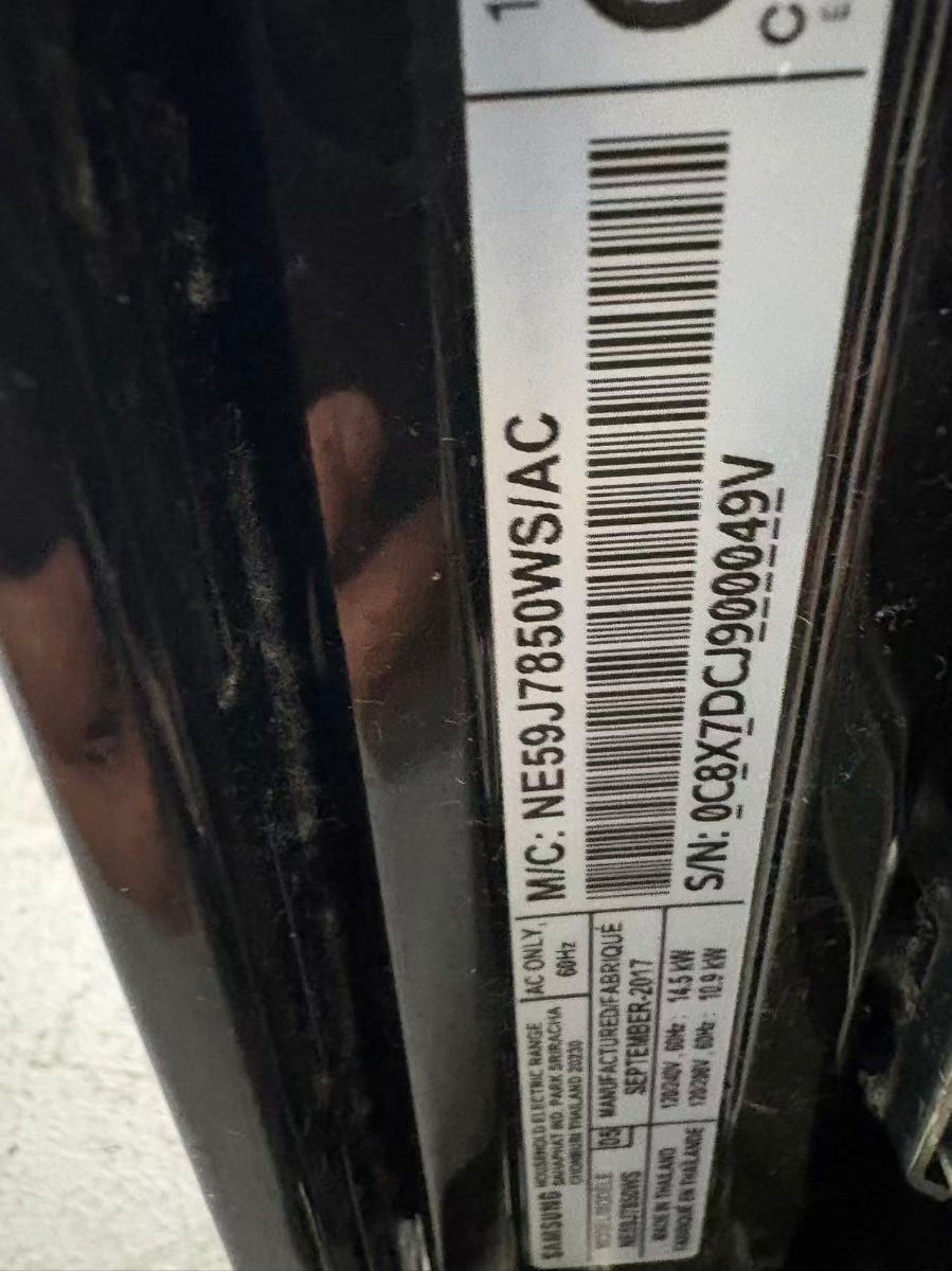 Samsung 30" Samsung Electric Range NE59J7850WS/AC - View 5