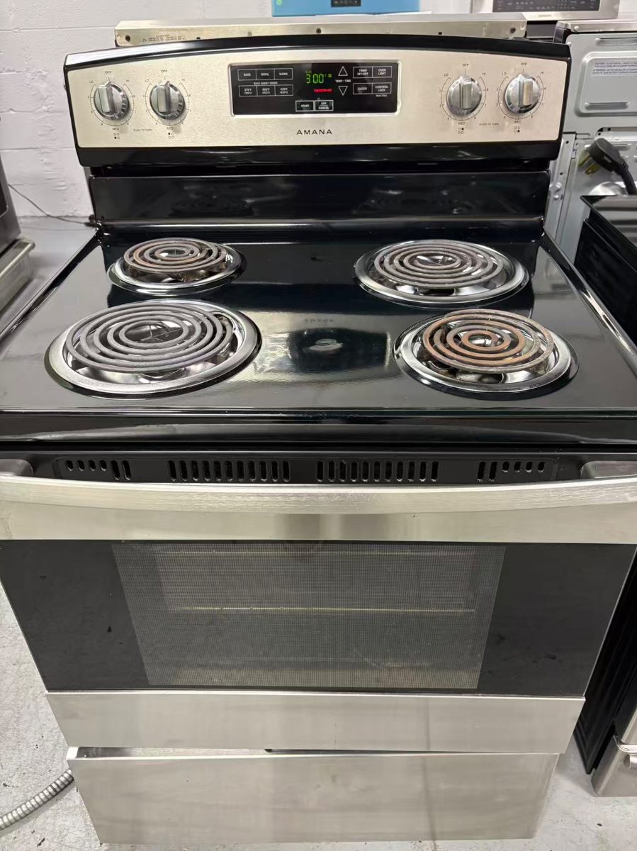 30”Amana electric stove YACR4303MFS2 - View 2