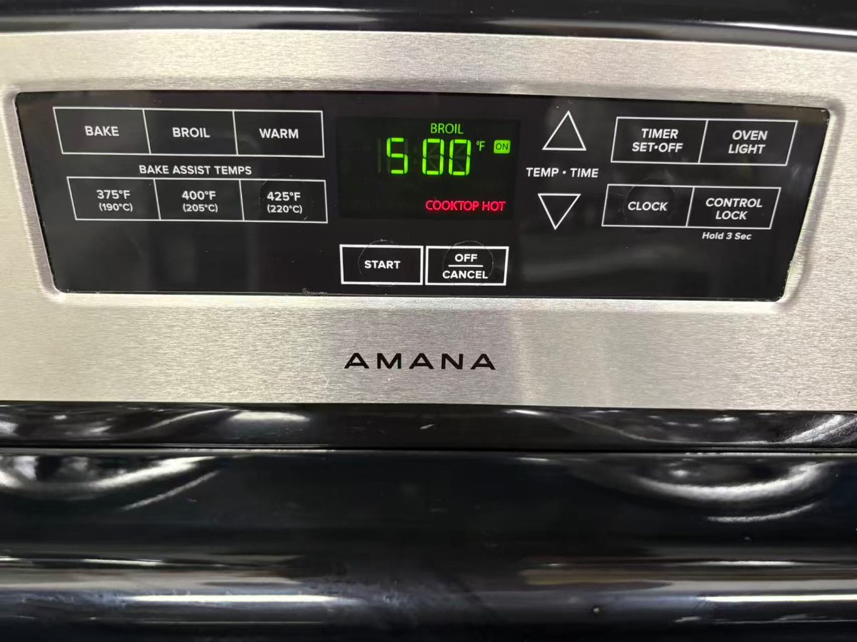 30”Amana electric stove YACR4303MFS2 - View 6