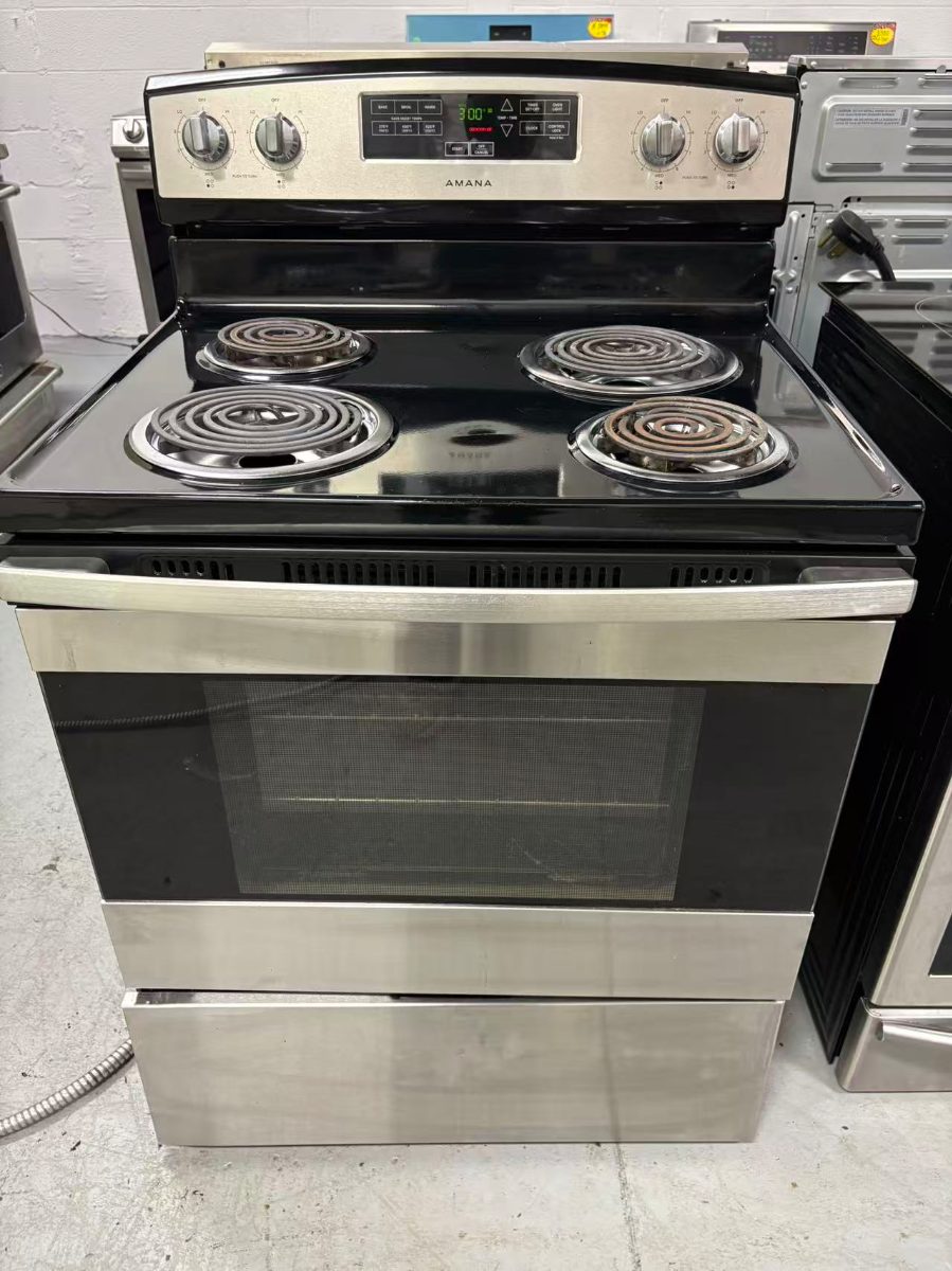 30”Amana electric stove YACR4303MFS2 - View 8