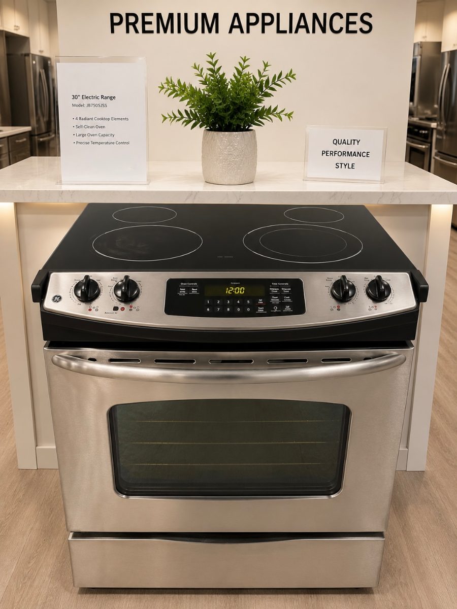GE GE 30" Electric Range JCSP41SVSS