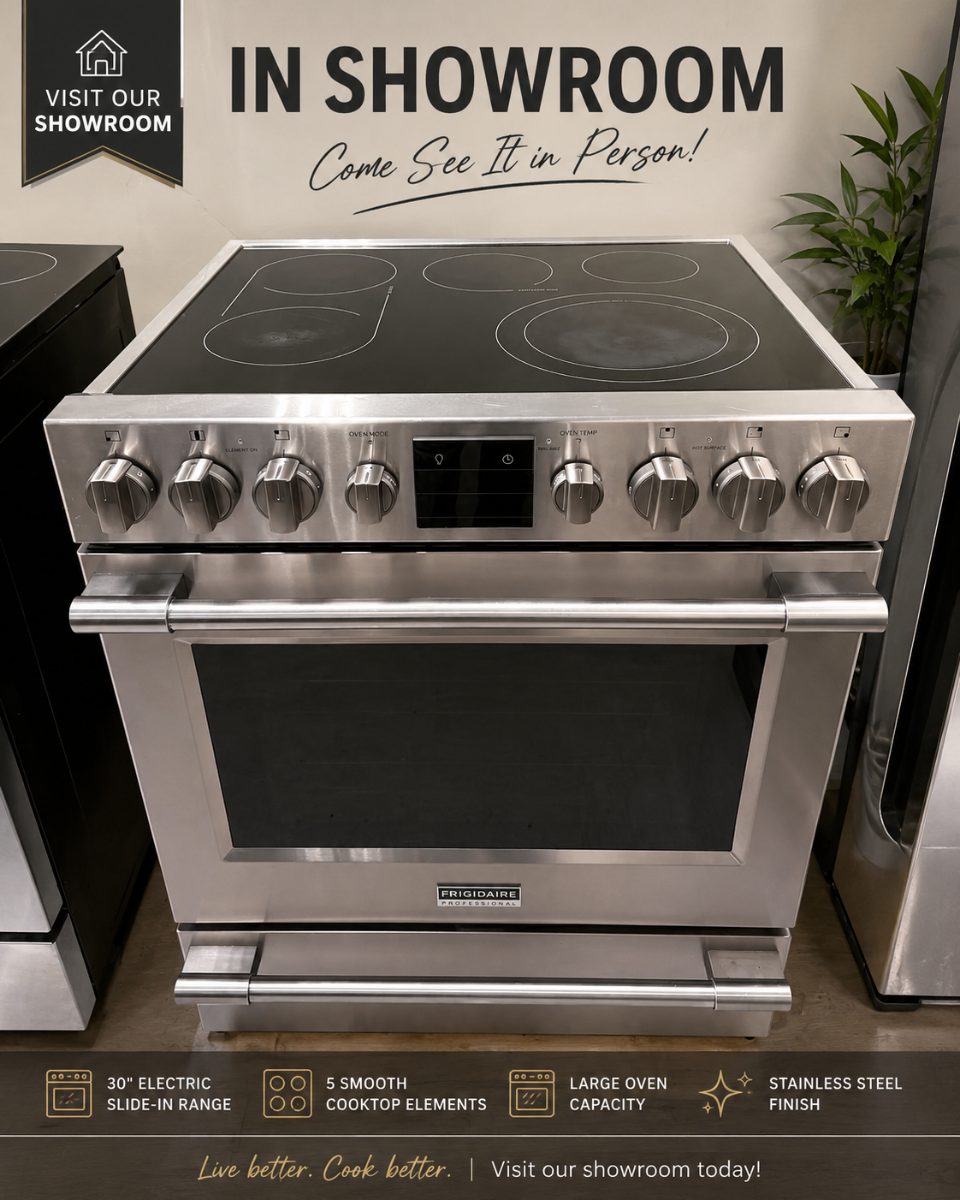 Frigidaire 🔥 Frigidaire Professional 30” Electric Range – CPEH3077RFF CPEH3077RFF