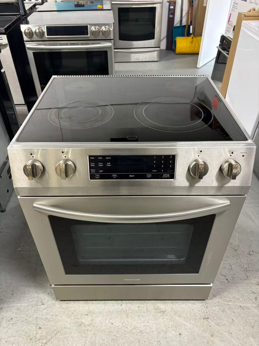 Hisense ๐ฅ Hisense 30โ Slide-In Electric Range โ Stainless Steel your HER30F5CSS - View 8
