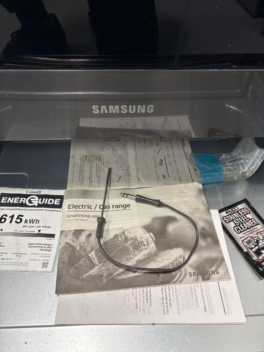 Samsung 30”Samsung Electric Slide‑in Range NE63T8711SG | Black Stainless Steel, 5‑Burner Ceramic Cooktop NE63T8711SG - View 5