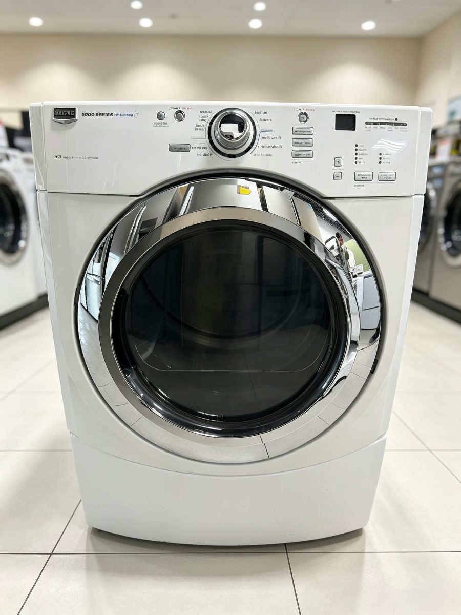 Maytag Maytag 27‑inch 5000 Series Steam Electric Dryer | 21‑Day Warranty YMEDE500VWI