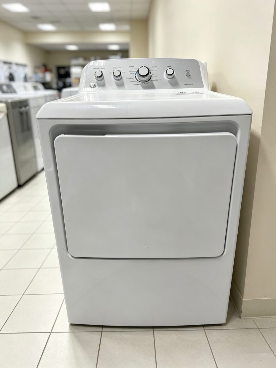 GE GE 27‑inch Full‑Size Electric Dryer | 21‑Day Warranty GTD45EAMJ0WS