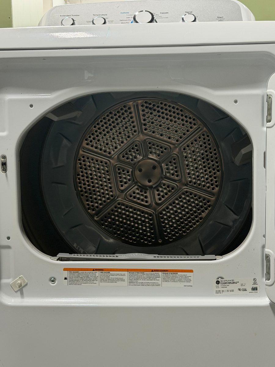 GE GE 27‑inch Full‑Size Electric Dryer | 21‑Day Warranty GTD45EAMJ0WS - View 4