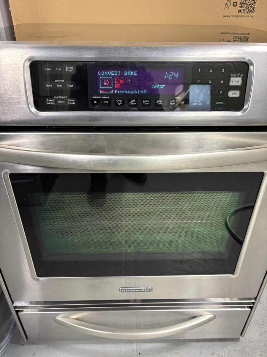 KitchenAid KitchenAid 30" Stainless Steel Electric Range – True Convection + Warming Drawer YKESS907SS03 - View 6